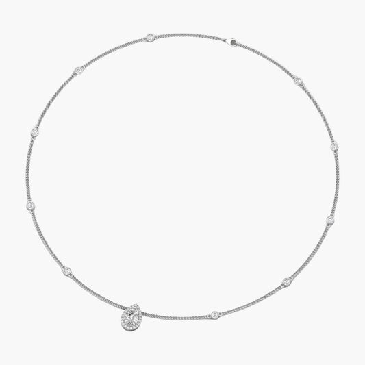Dewdrop Harmony Diamond Necklace