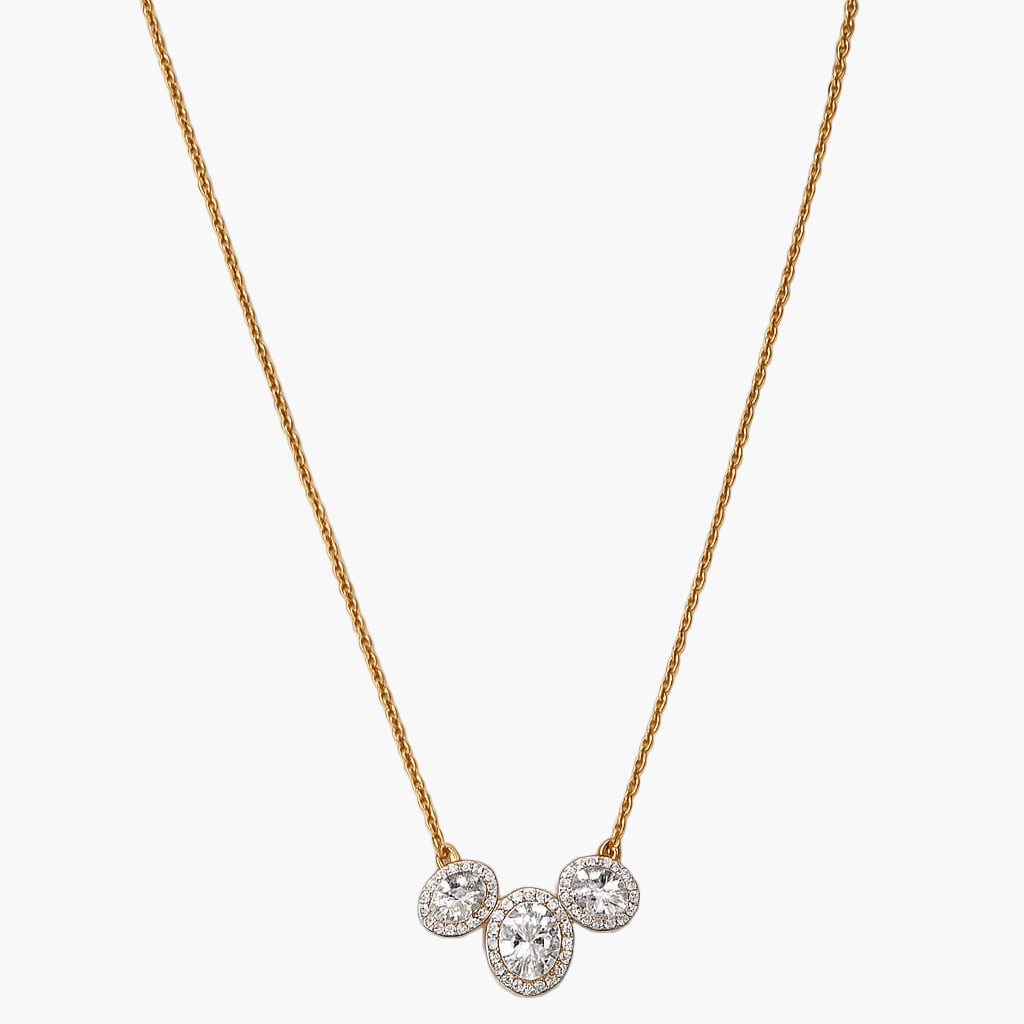 Chic Spectrum Diamond Necklace