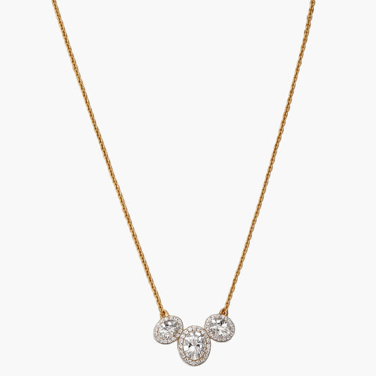 Chic Spectrum Diamond Necklace