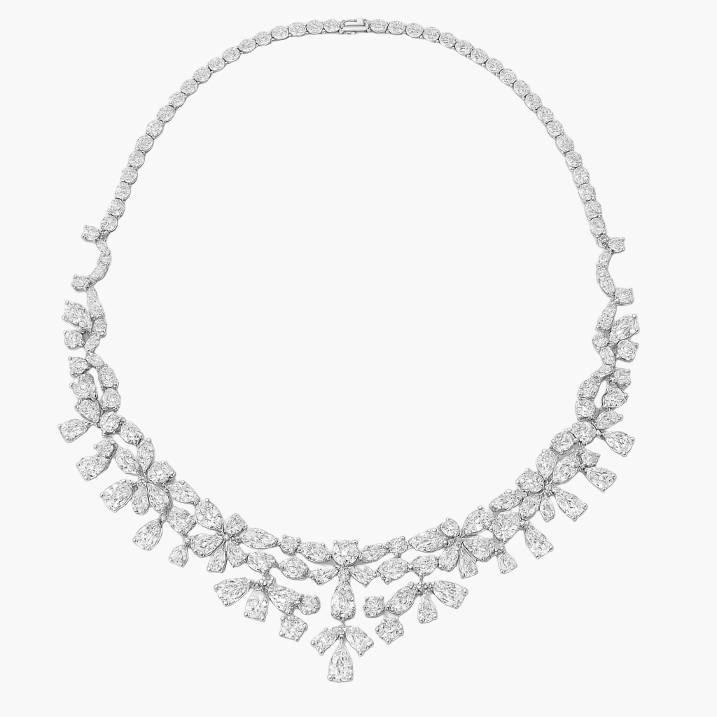 Whispering Light Diamond Necklace