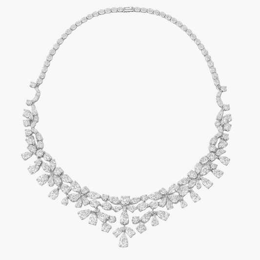 Whispering Light Diamond Necklace