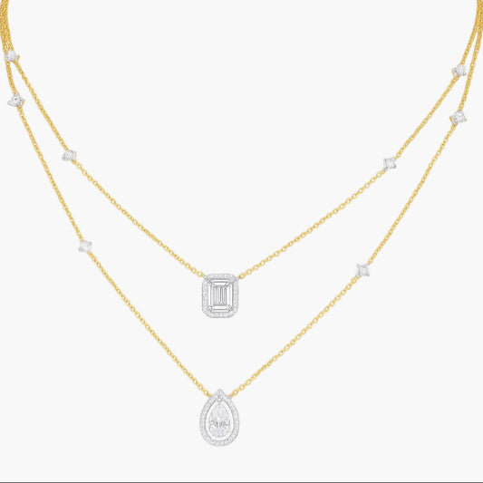 Celestial Throne Diamond Necklace