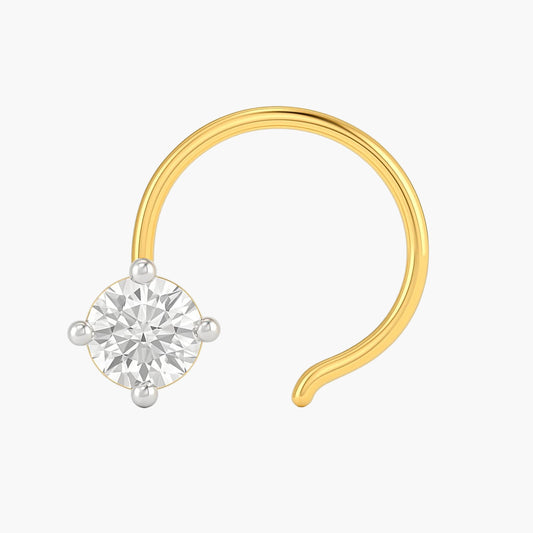 Graceful Charm Diamond Nose Ring
