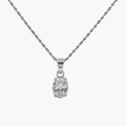 Sleek Shine Diamond Pendant