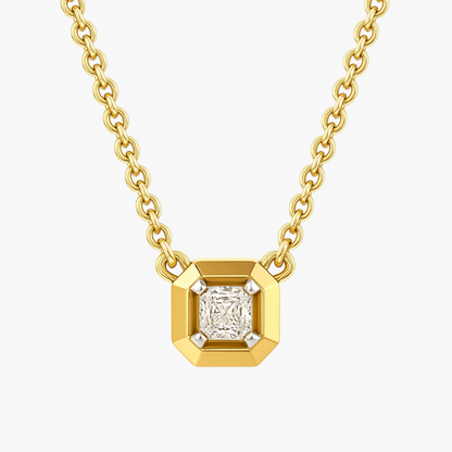 Golden Mirage Diamond Pendant