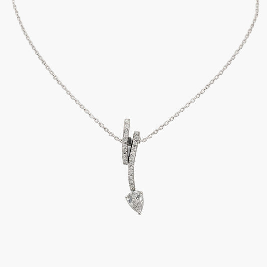 Tearra Tales Diamond Pendant With Chain