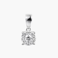 Chic Radiance Diamond Pendant