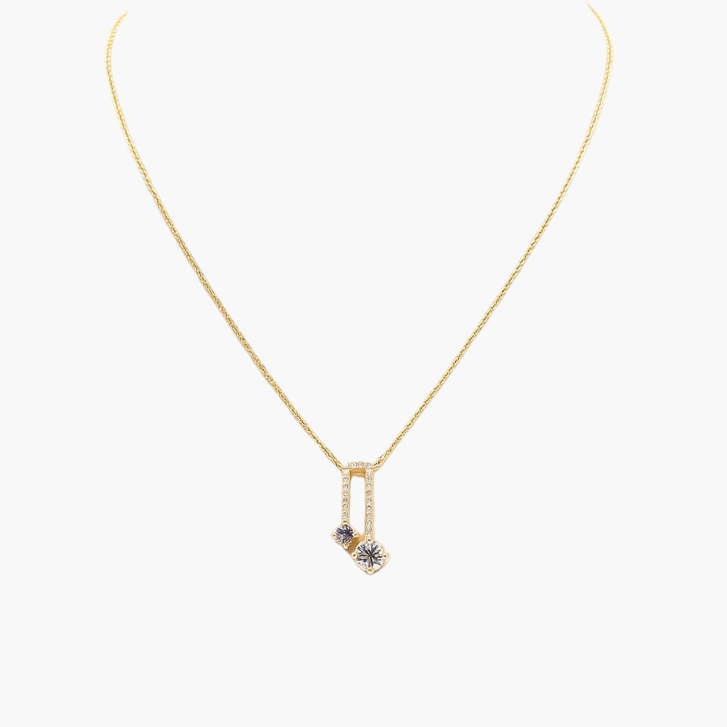 Drevia Dazzling Diamond Pendant