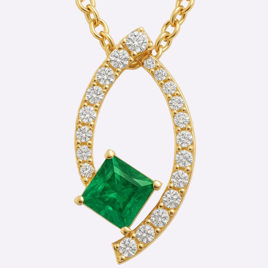 Envy Spark Diamond Pendant