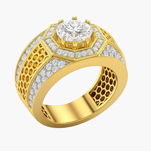 Mainly Manly Men Diamond Ring