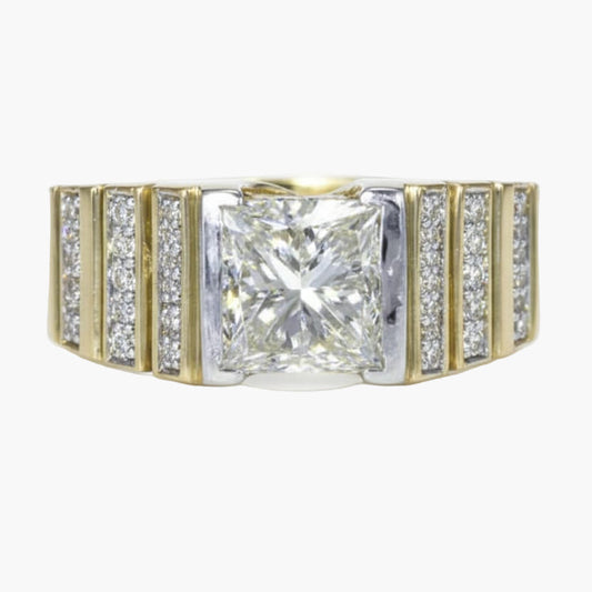 Jade Symphony Men Diamond Ring