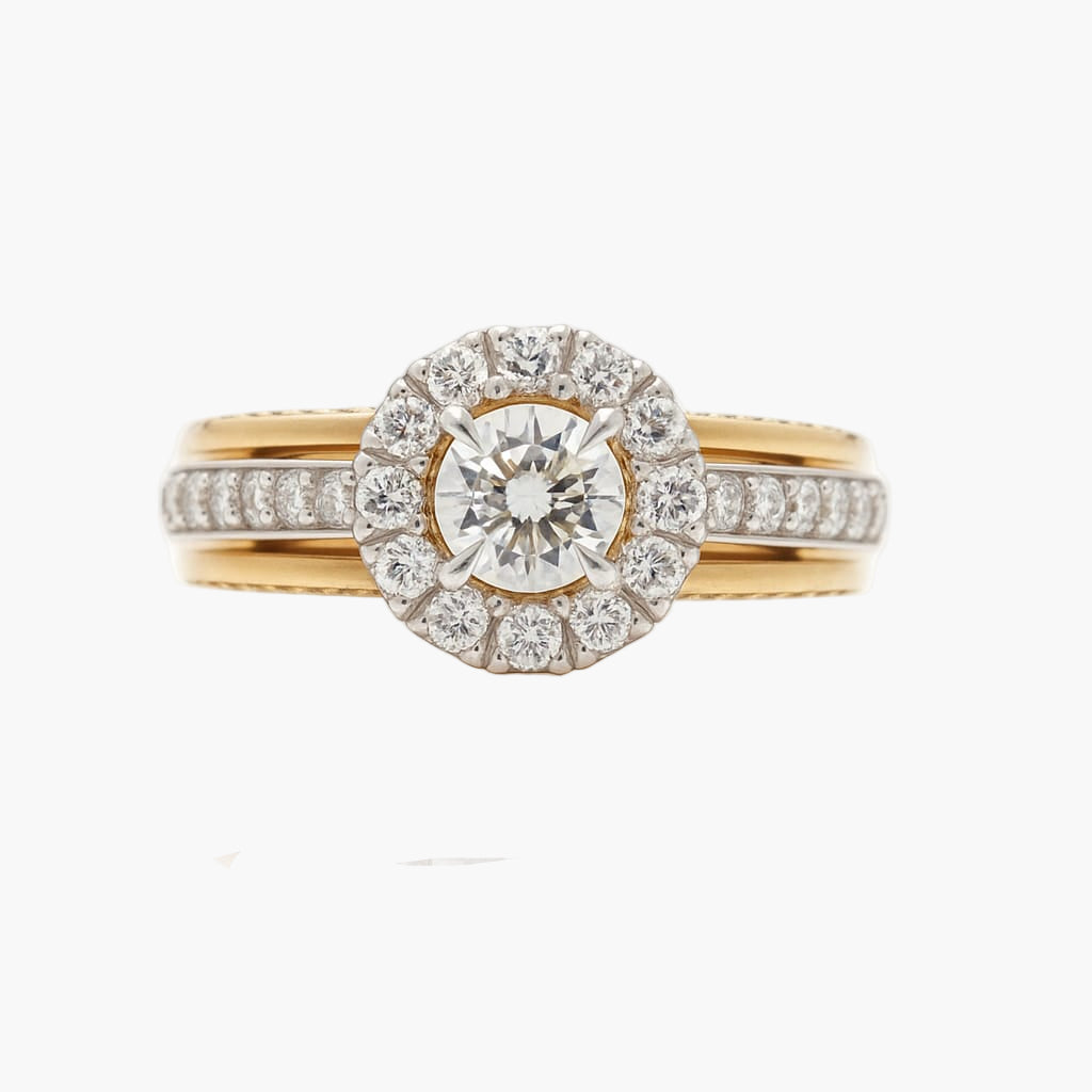 Designer Halo Diamond Ring