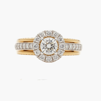 Designer Halo Diamond Ring