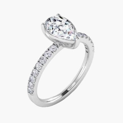 Frosty Glam Diamond Ring