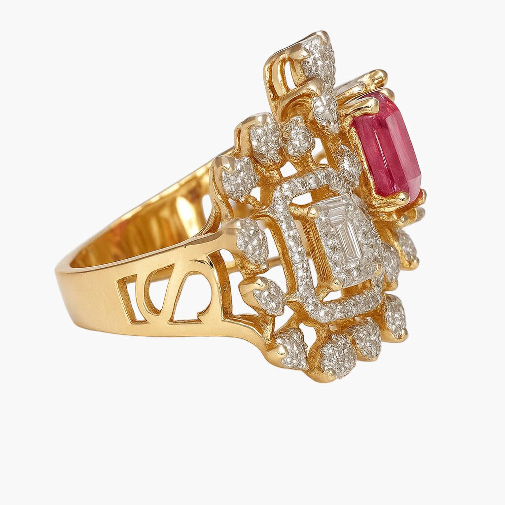 Blush & Brilliance Diamond Ring