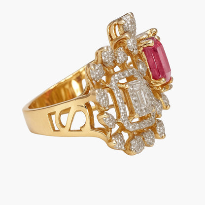 Blush & Brilliance Diamond Ring