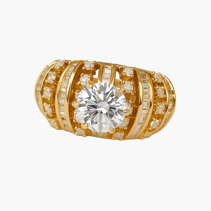 Heartline Spark Diamond Ring