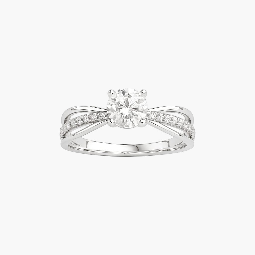 Trinity Round Diamond Ring