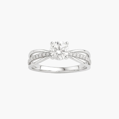 Trinity Round Diamond Ring