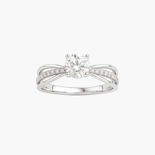 Trinity Round Diamond Ring
