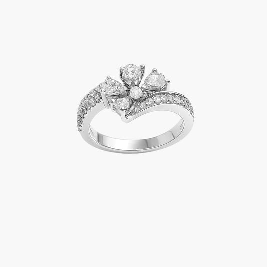 Blossom Flower Diamond Ring