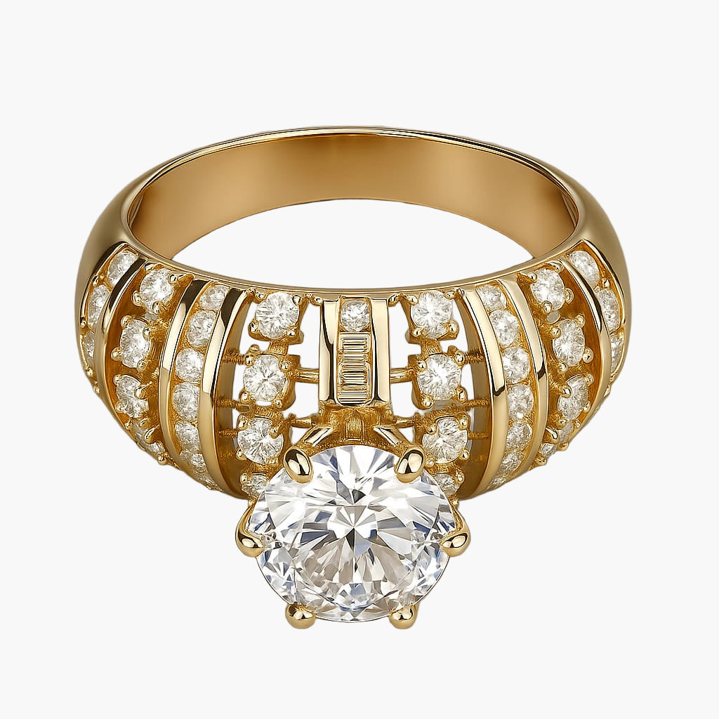 Heartline Spark Diamond Ring