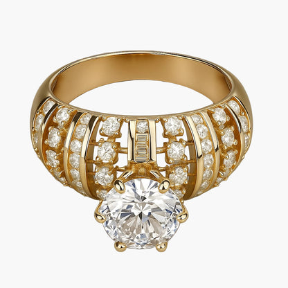 Heartline Spark Diamond Ring