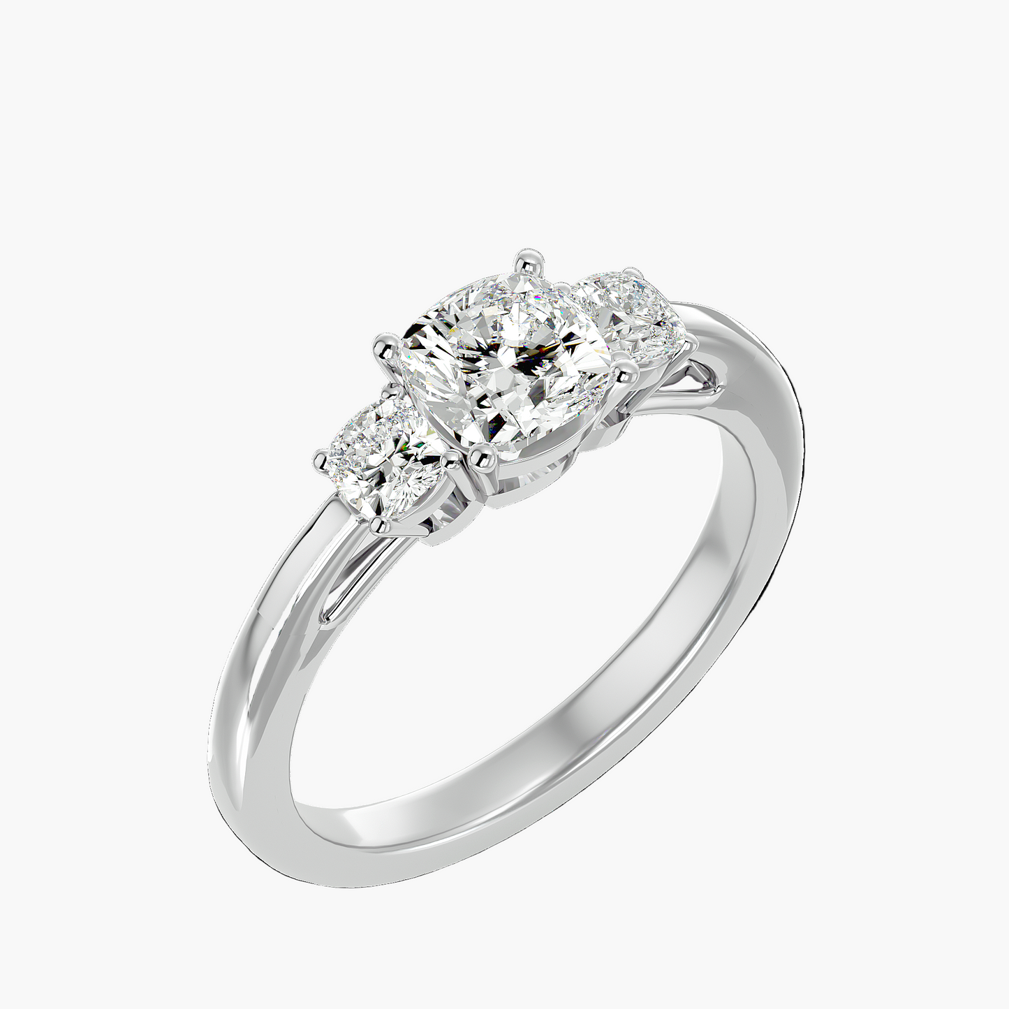 Crystal Whispers Diamond Ring