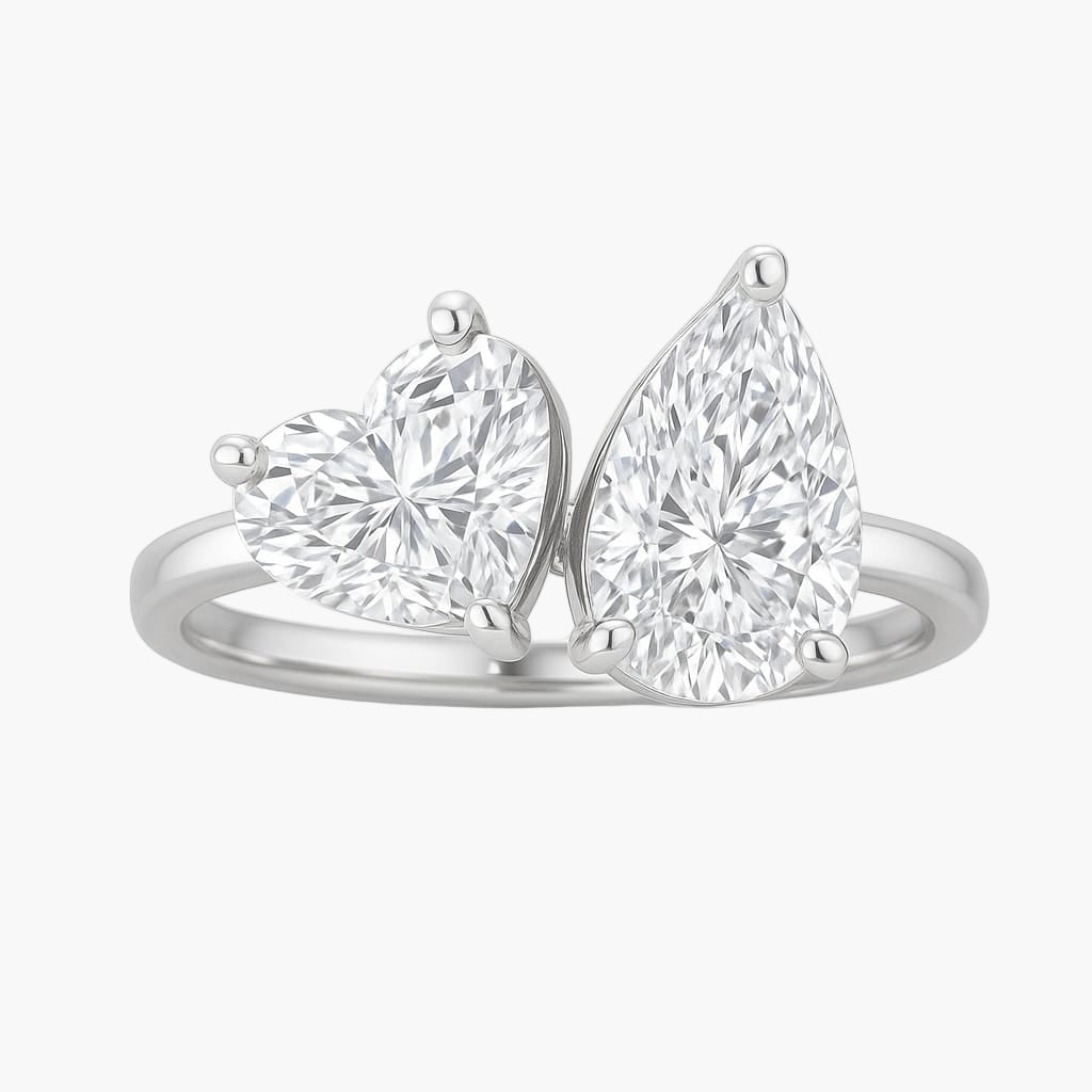Toi-et-Moi Romance Diamond Ring