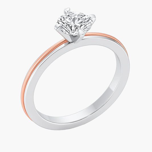 Blush Blind Diamond Ring