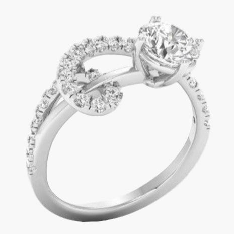 Merry Minimal Diamond Ring