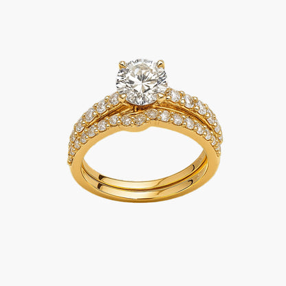 Festive Stackable Diamond Ring