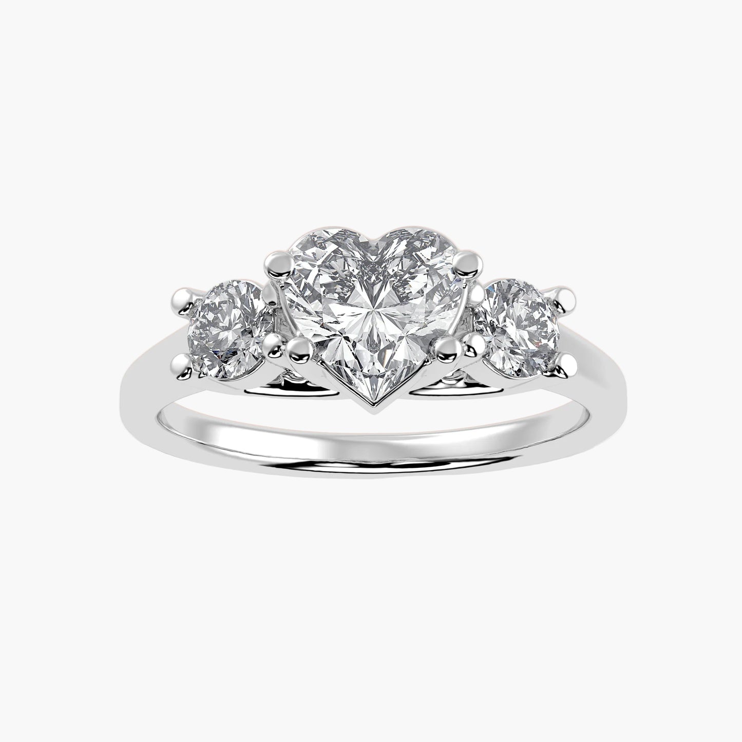 Everbound Heart Diamond Ring