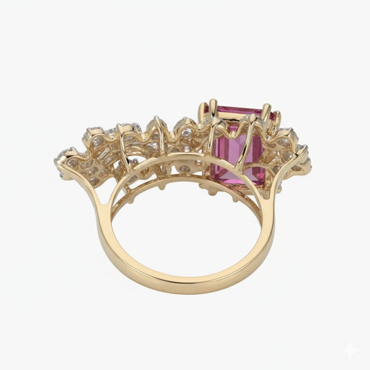 Blush & Brilliance Diamond Ring
