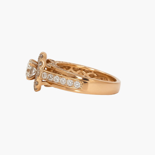 Designer Halo Diamond Ring