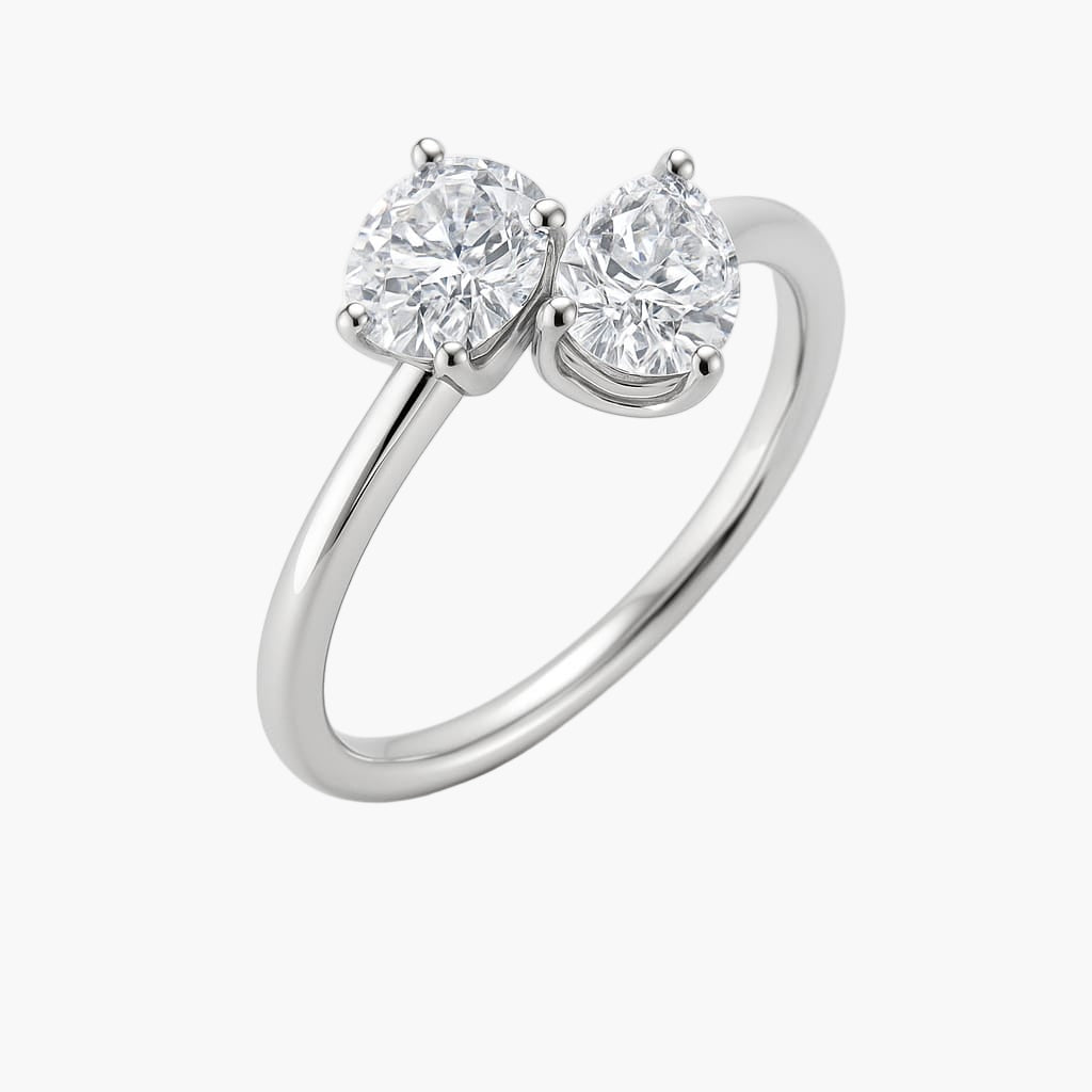 Toi-et-Moi Statement Diamond Ring