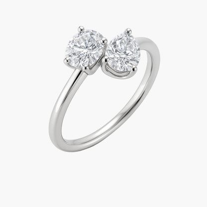 Toi-et-Moi Statement Diamond Ring