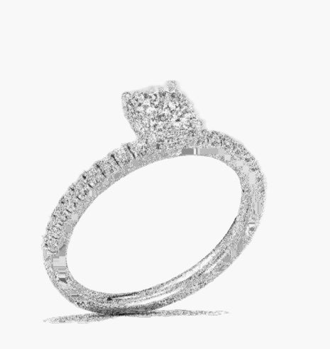 Splendid Freesia Diamond Ring