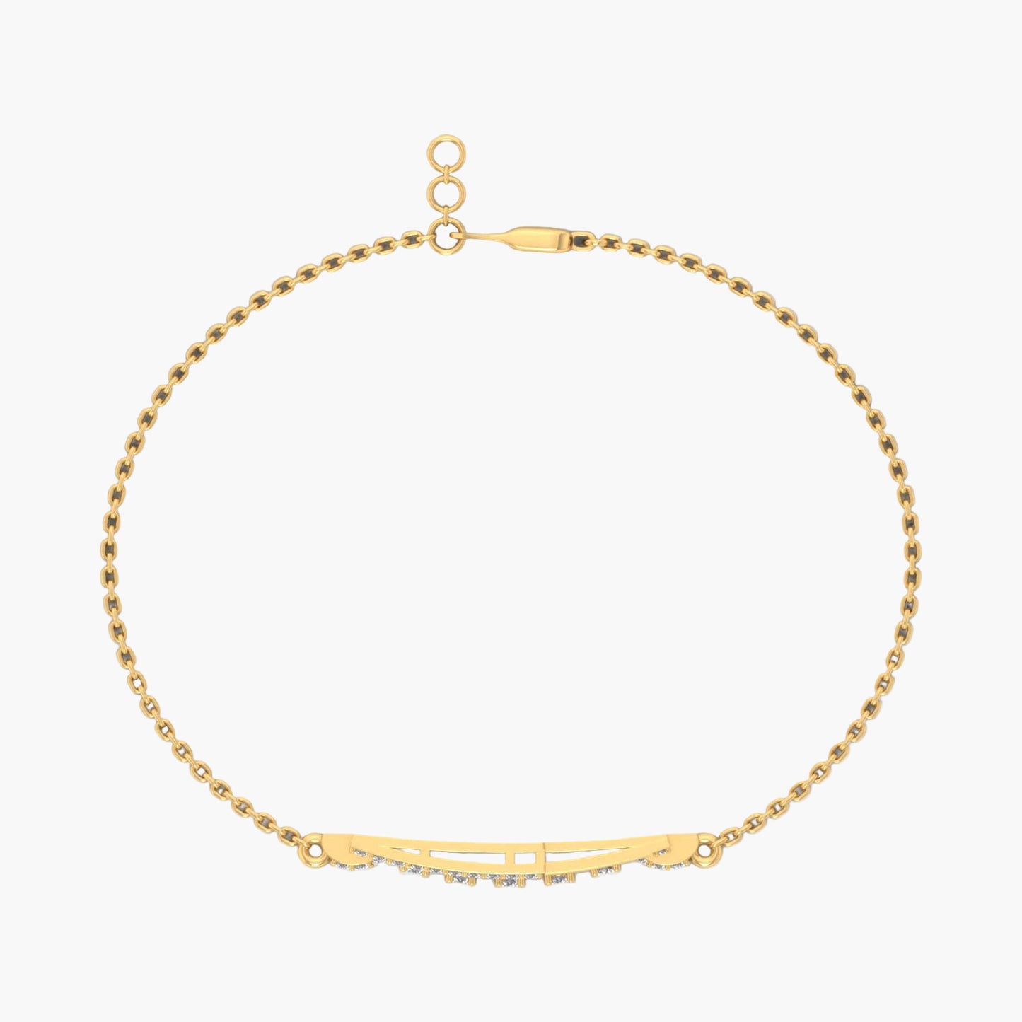 Demure Diamond Bracelet