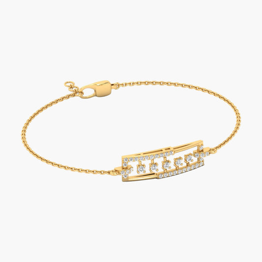 Demure Diamond Bracelet