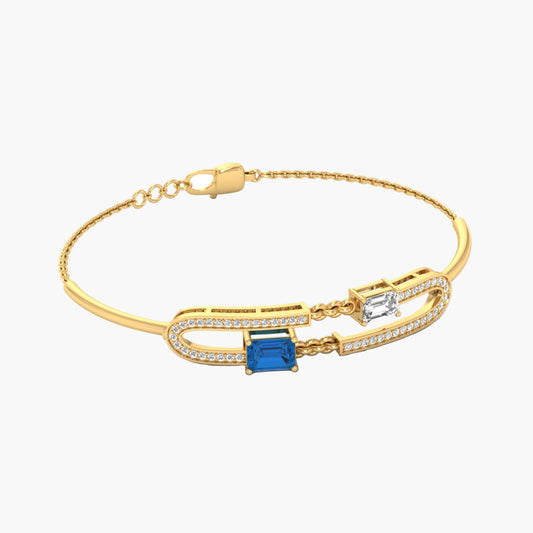 Ocean Embrace Diamond Bracelet