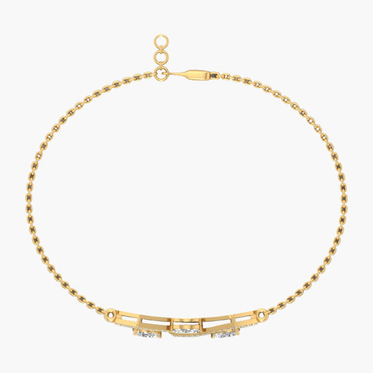 Edgeflux Diamond Bracelet
