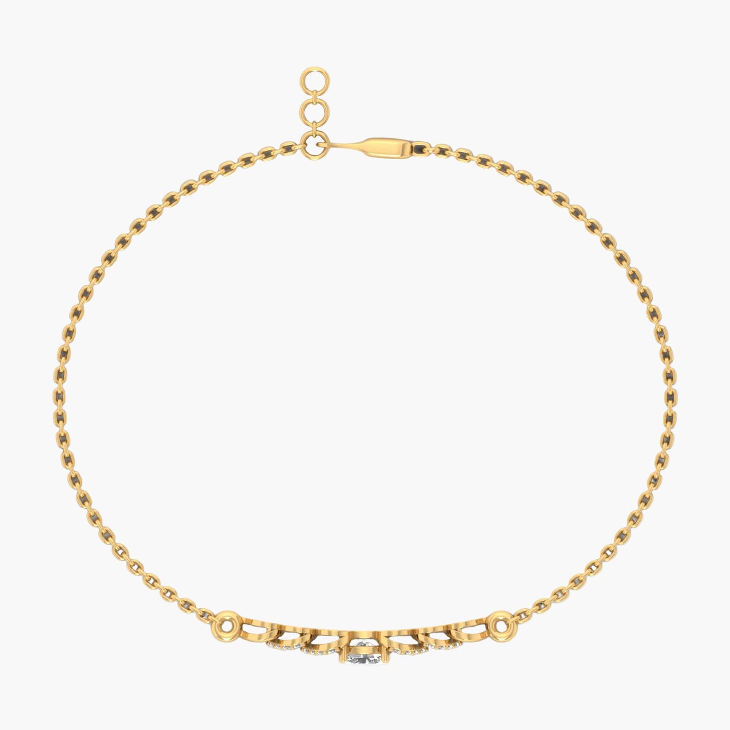 Embercrest Diamond Bracelet