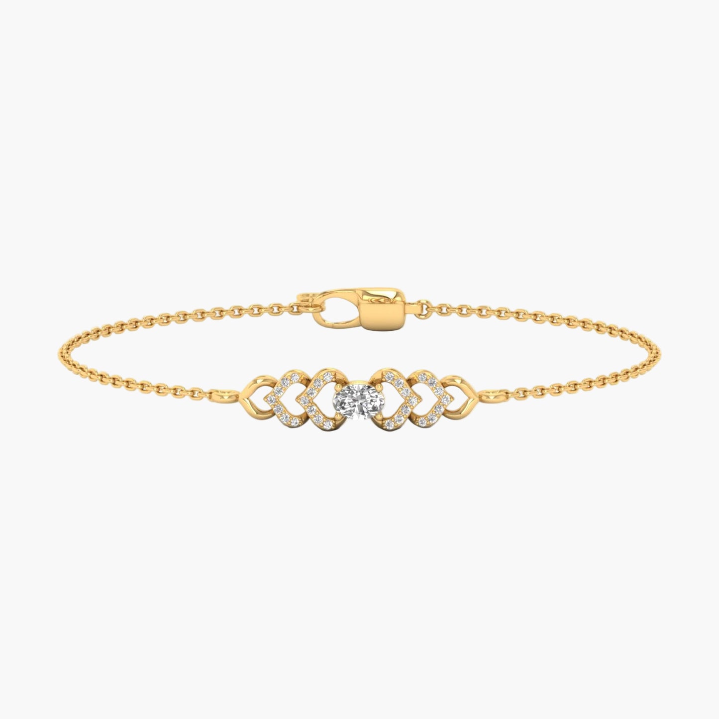 Embercrest Diamond Bracelet