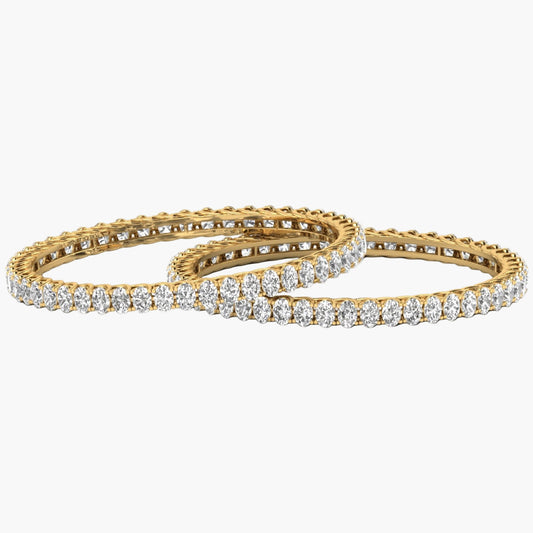 Ornessa Spark Diamond Bangles