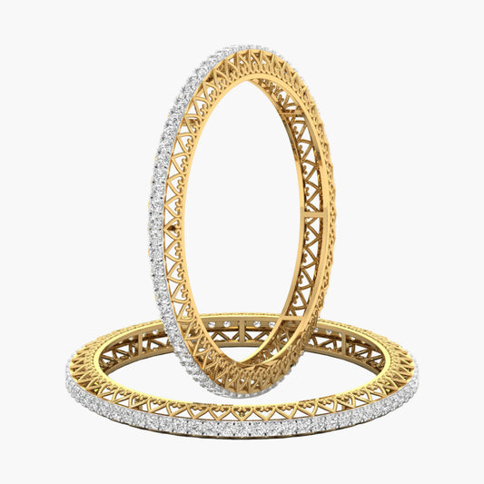 Glisselle Glam Diamond Bangles