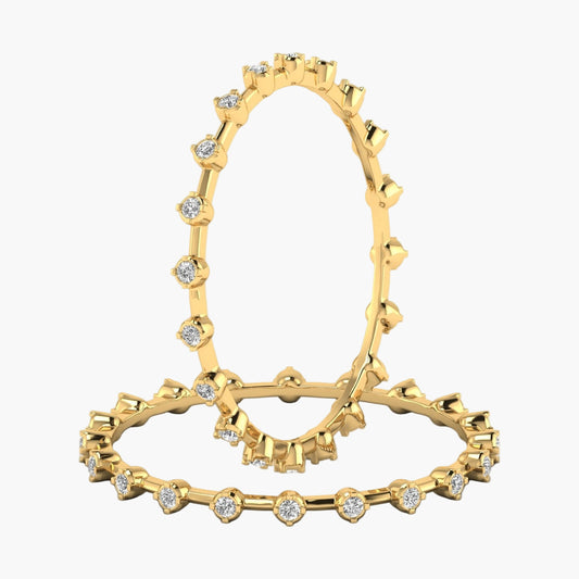 Constella Comfort Diamond Bangles