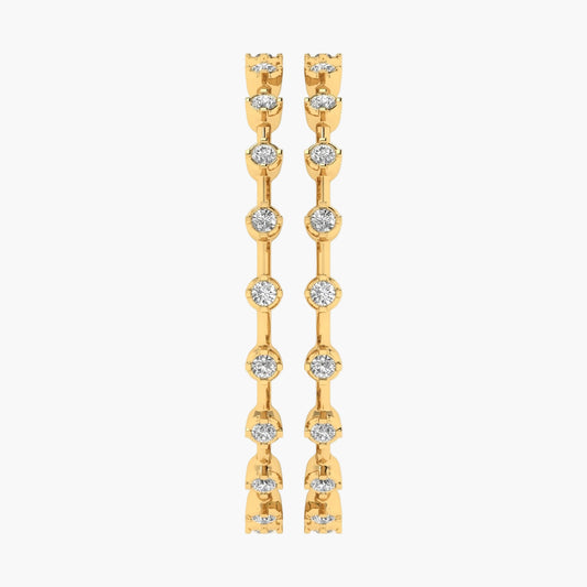 Timeless Sparkle Diamond Bangles