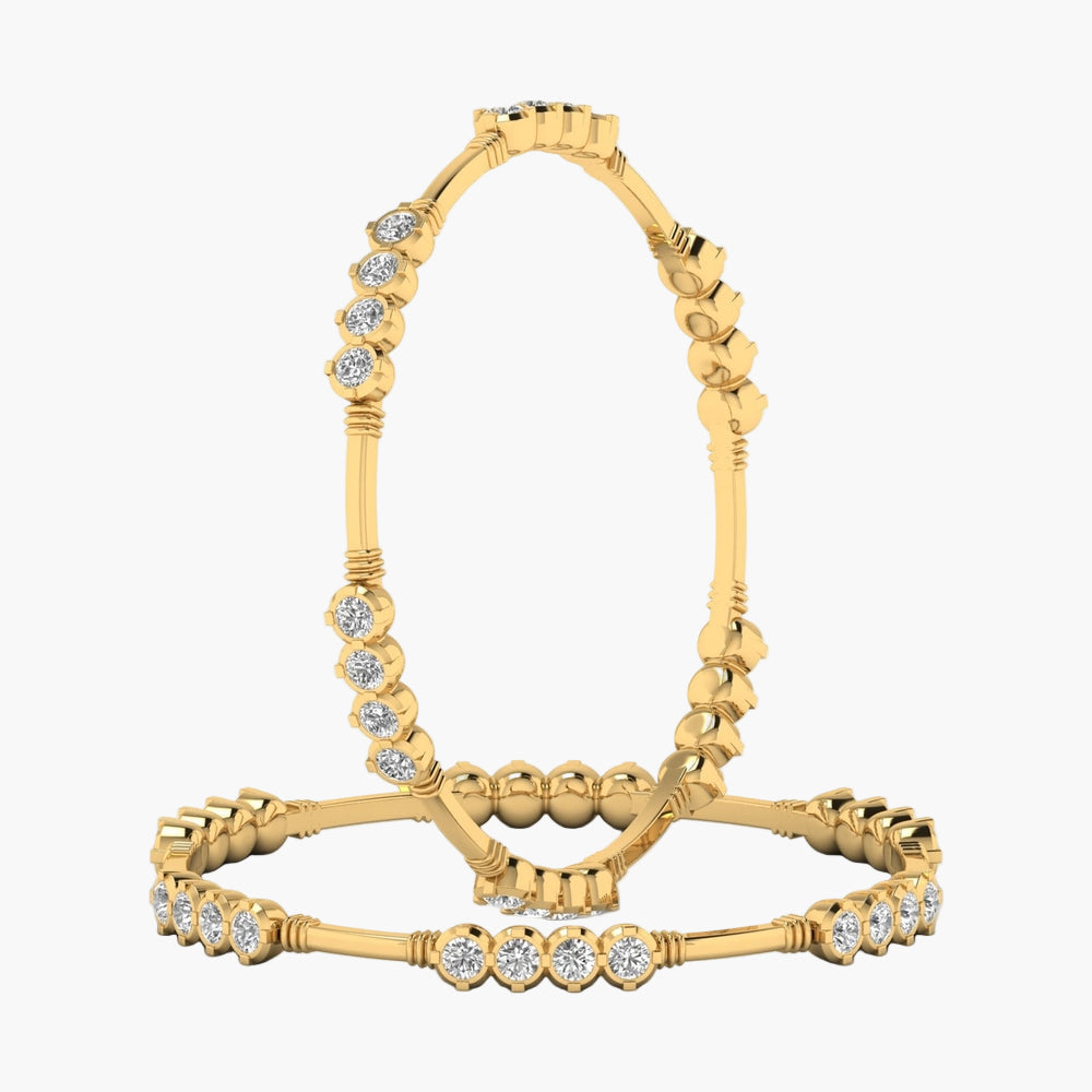Serenova Statement Diamond Bangles