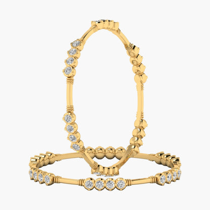 Serenova Statement Diamond Bangles